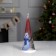 LED figure "Christmas tree with a snowman" 7.5 × 21 × 7.5 cm, plastic, batteries CR2032x1, glow of multi