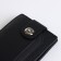 Male purse on a magnet, black color