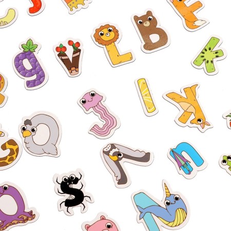 Developing set "Magnetic alphabet" English alphabet-3