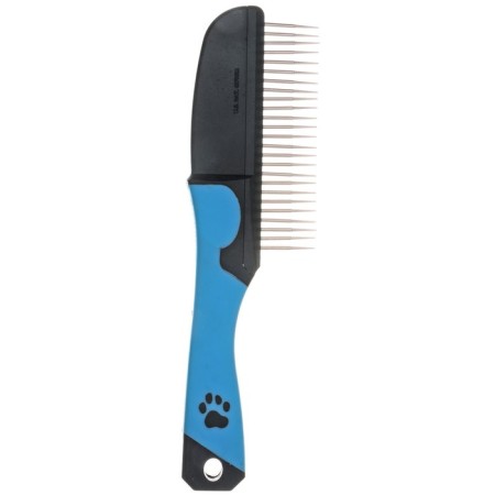 Delight comb, 25 floating teeth 25 mm, black and blue-2