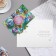 Postcard "Wonderful New Year!" glitter, balls, 12.5x19.5 cm