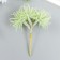 Decor for creativity "Spangum" 1 bouquet = 6 colors light green 5x13.5 cm