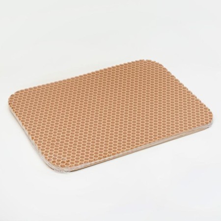 Animal rug EVA, cellular, 27 x 34 cm, beige-4