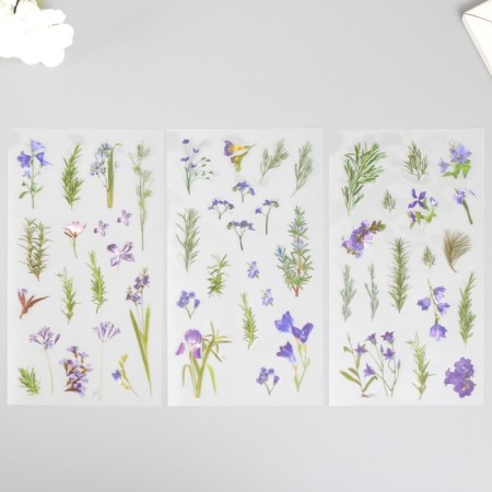 Plastic stickers "Irce" set of 6 sheets 10x18 cm-1