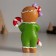 Polystone souvenir "Pitch with candy and candy" 4.5x8.5x14 cm