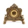 Table hours "Fireplace", 21 x 19 x 6.5 cm, D-7 cm, gold