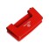 Metal hole punch 10 sheets, Attomex, red
