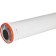 Элемент дымохода ROMMER RCA-6010-001000, удлинитель, d=60/100 мм, коакс раструбн, L=1000 мм
