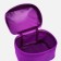 Lightning cosmetic bag, lilac color