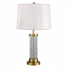 ST LUCE bedside lamp. SL1003.304.01. Corsi. 1x40 watts, E27, 38x38x63 cm, brass color
