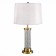 ST LUCE bedside lamp. SL1003.304.01. Corsi. 1x40 watts, E27, 38x38x63 cm, brass color