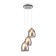 Suspended lamp Freya Fr5375PL-03CH2 ASTERY, 370x370x900 mm, E27, 3x60W, color chromium