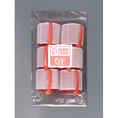 Biguida Velcro s/clamp D6.5cm (nab 6pcs price per nab) peach package-4