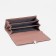 Women's wallet on magnets, pink color