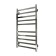The electric heated towelputor "Sanprise" circuit P10, 500x1000 mm, left/right, chrome