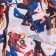 EXPRESSIA curtain for the bathroom fabric 180x180 cm, white-black yellow color