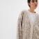 Cardigan female Mist "LEO", beige, p. L-XL (46-52)