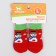 Nosks non -slip "snowmen", l (3.5/5 * 8 cm), set 4 pcs, red
