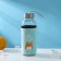 A glass bottle in the Action case, 300 ml, h = 17 cm, MIX drawing