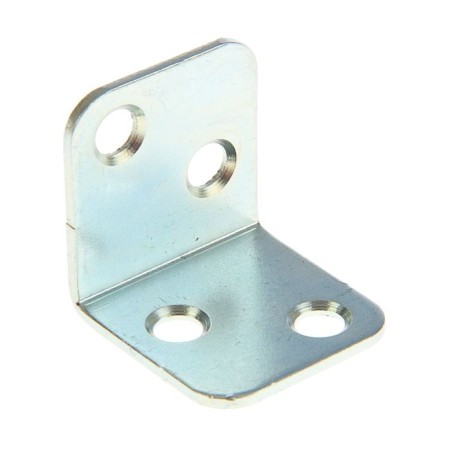 Furniture corner, 26x26x25x1.5 mm, zinc, in package 800 pcs.