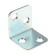 Furniture corner, 26x26x25x1.5 mm, zinc, in package 800 pcs.