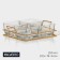 Glass Magistro Glass Magistro "Delivery", 4 sections, 250 ml, 22.5 × 19 × 6 cm