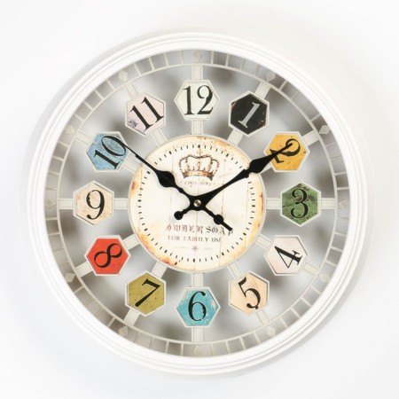 Wall clock, series: interior, discrete move, d-37 cm, aa