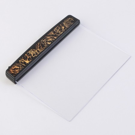 Burning backlighting for reading books "Flowers", 14.5 x 17.5 cm-2