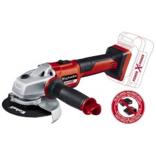 Corner grinder of AKK. Einhell PXC AXXIO, 18 V, 125x22.2 mm, 8500 rpm, without battery and ZU