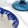 Pelmena bowl, gzhel, porcelain, 7x17 cm