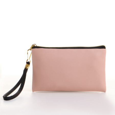 Women's wallet with lightning, pink color-1