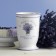 Lavender toothbrush cup