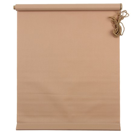 Rolled curtain "MJ", 70 x 160 cm, coffee color with milk