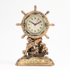 Clock - HELP Alarm clock, discrete move, di -7 cm dial, 15 x 22.5 cm, aa