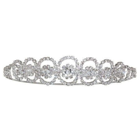Hair diadem "flicker" ovala, silver-1