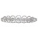 Hair diadem "flicker" ovala, silver