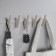 Furniture hook Cappio Asphodel, one -rot, satin nickel