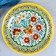 Largan Rishtan ceramics "Turkish pattern", 25 cm, yellow