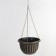 Plastic puff for flowers suspended with the SHEBBI drainage grid, 2 l, the color of mix