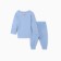 Kit (longshit and trousers) children's minku, dusty blue color, height 86-92 cm