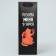 Gift package for a bottle, packaging, “in binge”, 9 x 25 x 8.9 cm
