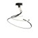 Suspended chandelier Mantra Nur, LED, 6200LM, 2800K, 1100 mm, brown color