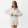 Pajamas (shorts, jacket) KAFTAN, White, size 40-42