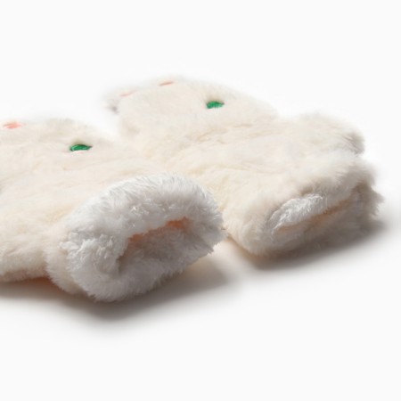 Mittens teenage minku bun 24 cm color white-6