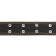 Collar combined leather/tarpaulin, dimensionless, 83 x 4.5 cm, Osh 20-70 cm, black
