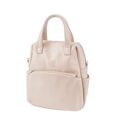 Backpack, lightning department, light beige color 27x18x10cm