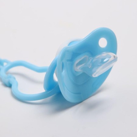 A dummy with a holder, orthodontic, from 0 months, types and colors of mix-2