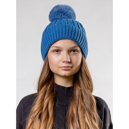 Female ISee hat, size 52-56, blue color-4