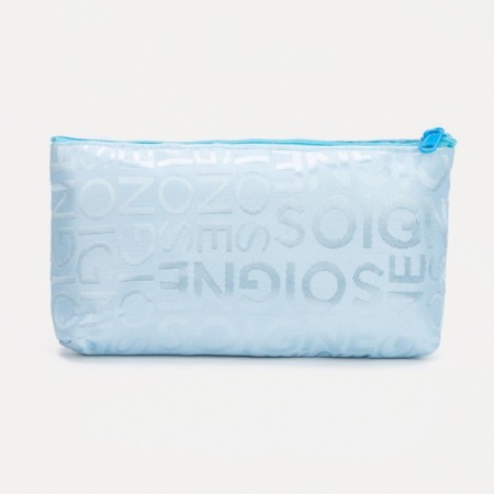 Cosmetic bag, lightning department, blue color-1
