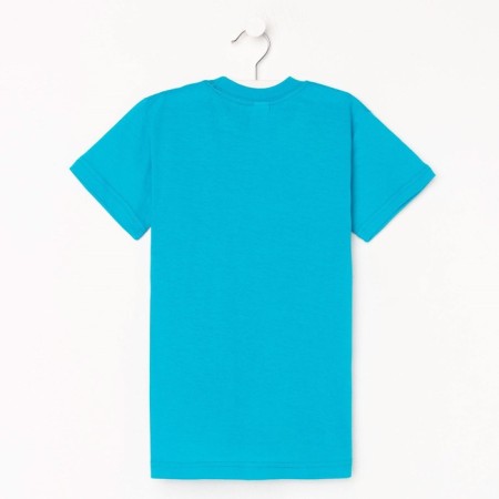 Children's T -shirt, Blue Mix color, height 92 cm-7